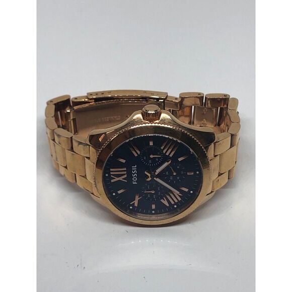 Fossil AM4566 Women's Stainless Steel Analog Blue Dial Quartz Wrist Watch RK342 - Picture 9 of 12